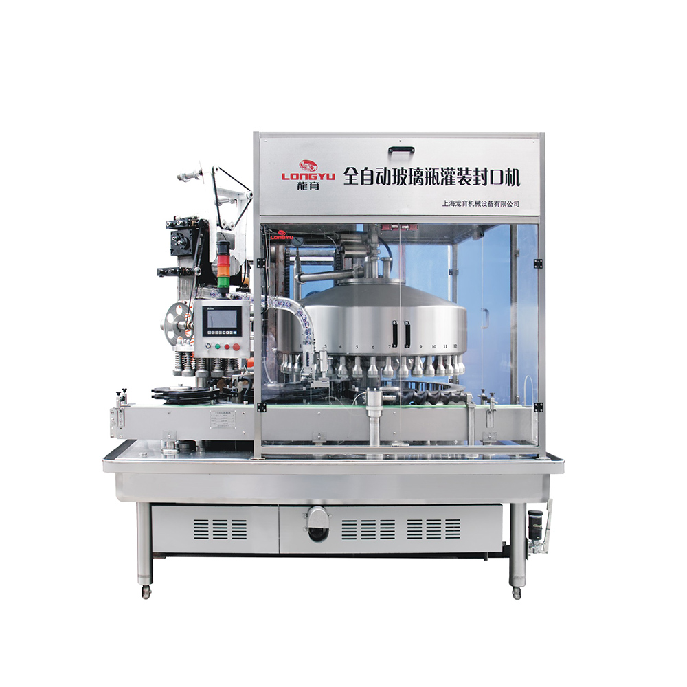 全自動玻璃瓶灌（guàn）裝封（fēng）口機